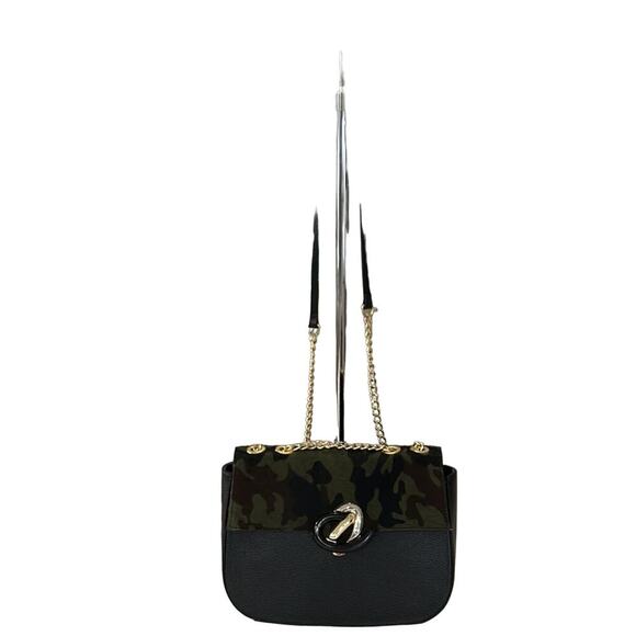 Viola Castellani Italian Handmade Leather camouflage Bag - Picture 2 of 14